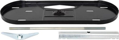 Flame King Dual RV Propane Tank Cylinder Rack - Holds 40lb Tanks for RVs and Trailers | KT40MNT