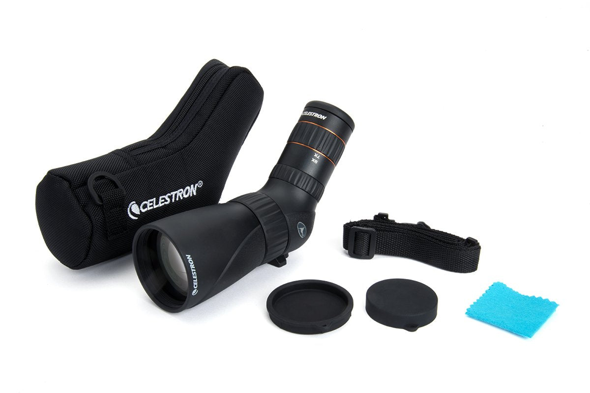 Celestron 9-27 x 56 mm Hummingbird ED Micro Spotter Birder-Friendly Spotting Scope, Black