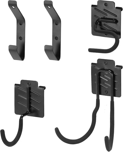 Ultrawall 5 Pack Shelving Hooks - Versatile Organization for Clothes, Hats, Tools & More