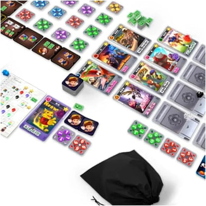 Video Game Champion – Strategy Board Game for 2-5 Players – 16-Bit Nostalgia – Competitive Gameplay