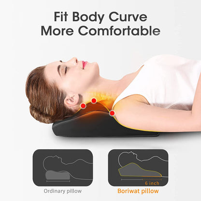 Neck Back Massager with Heat, FSA HSA Eligible, Adjustable Cordless Electric Massagers, 3D Shiatsu Deep Tissue Kneading Massage Pillow, Gifts for Men Women Mom Dad for Pain Relief