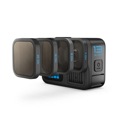 GoPro HERO13 Black + HB-Series Lens Collection - Includes Macro Lens, Ultra Wide Lens, 4 ND Filters, Anamorphic Lens, and Premium Case