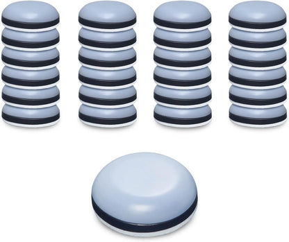 24Pcs Appliance Sliders, 3/4” Small Self-Adhesive Appliance Sliders for Heavy Kitchen Appliances, Slide Smooth on Countertop, Compatible with Most Kitchen Appliances