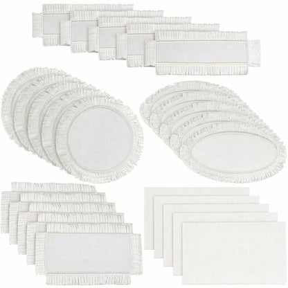 25 Pieces Sublimation Hat Patches Distressed Sublimation Patches Iron on Blank Patches Fabric Repair Sublimation Blank Patch Patches for Hats Clothes Uniforms Jeans Backpacks Dog Vest