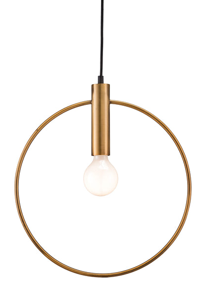 Zuo Irenza Ceiling Lamp - Brass Steel, Gold Finish, Model 56116
