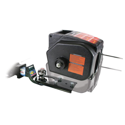 KEEPER KTSL2000RM Portable 12V DC Trailer Hitch Winch, 2,000 lb. Capacity, Galvanized Wire Rope, Rapid Mount, Handheld Remote