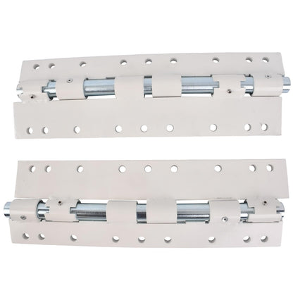 Hututimo 55721 2Pcs Swing Away Brackets Camper Jack Mount Extension Brackets, Rv Extension Brackets, Truck Camper Jack Brackets White