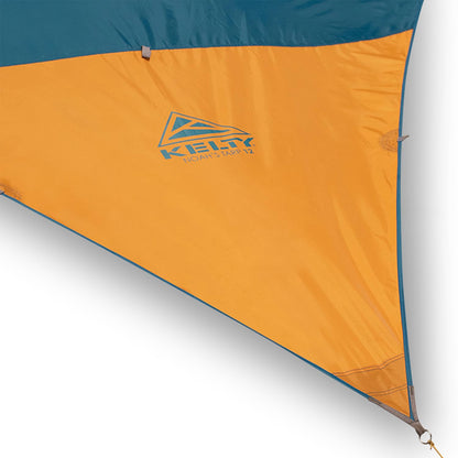 Kelty Noah’s Tarp Sun Shelter and Multi-Use Awning Rainfly, Portable Canopy UV Protection, Waterproof + Durable, 3 Sizes for Customized Pitch (16ft)