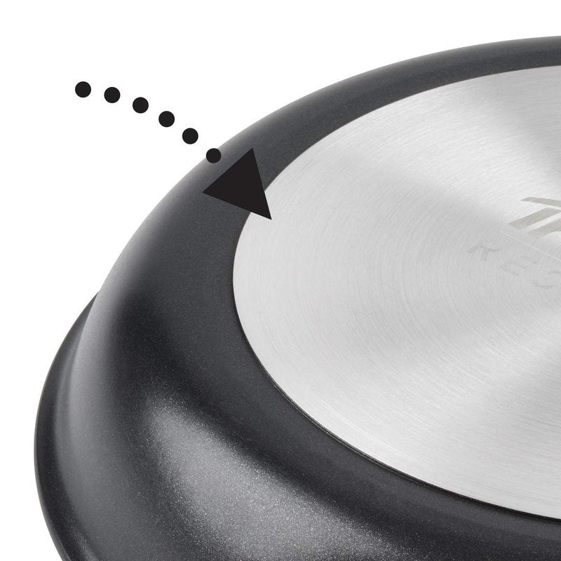 Trudeau Heroic Non-stick Frying Pan, 8-Inch, Black