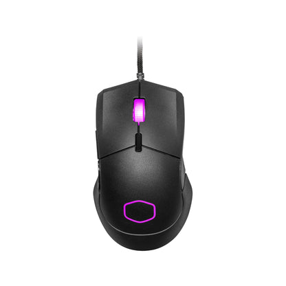 Cooler Master MM712 Wireless Gaming Mouse Black with Adjustable 19,000 DPI, 2.4GHz and Bluetooth , Ultraweave Cable, PTFE Feet, RGB Lighting and MasterPlus+ Software