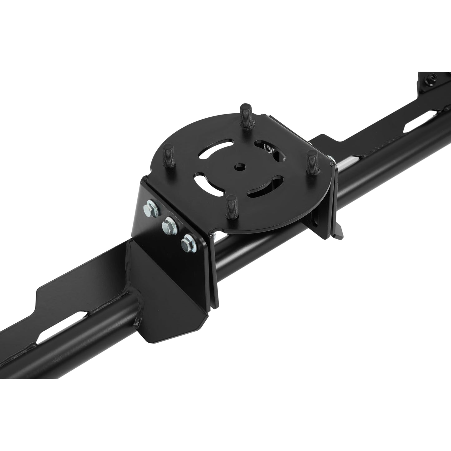 ALMULOO Spare Tire Mount Carrier Compatible with 2020-2023 Kawasaki Teryx KRX 1000, Black Powder-Coated Steel, Fits Up to 32" Tires