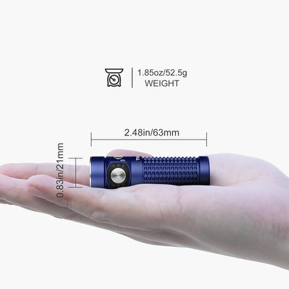 OLIGHT Baton4 Rechargeable Flashlights Bundle with Baton4 EDC Pocket Light (OD Green)