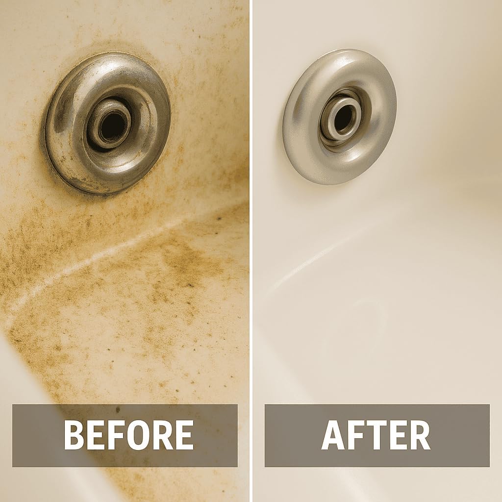 **Jetted Tub Cleaner | 12 Active Cleaning Tablets for Whirlpool & Spa Baths - Septic Safe & Effective**