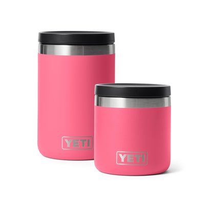YETI Rambler 16 & 8 oz oz Food Jar, Vacuum Insulated, Stainless Steel, With Airtight Lid, Tropical Pink