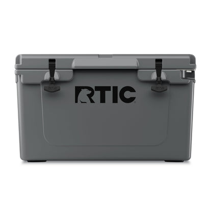 RTIC 45QT Ultra-Tough Cooler Hard Insulated Portable Ice Chest Box for Beach, Drink, Beverage, Camping, Picnic, Fishing, Boat, Barbecue, Dark Grey