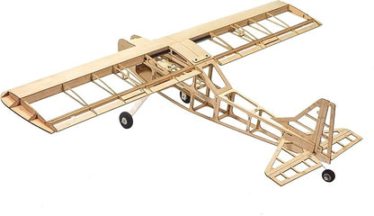 Balsa Wood Airplane Kits T05 Vogee-08 Training Plane 32 Wingspan Laser Cut Unassembled Flying Model Aircraft to Build DIY RC Airplane Kit for Adults (KIT Only)