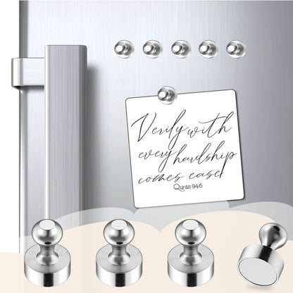 25Pcs Strong Fridge Magnets, Refrigerator Magnets for Whiteboard, Magnetic Push Pins Small Whiteboard Magnets for Classroom, Magnetic Decorative Magnets, Locker Accessories and Dry Erase Magnets