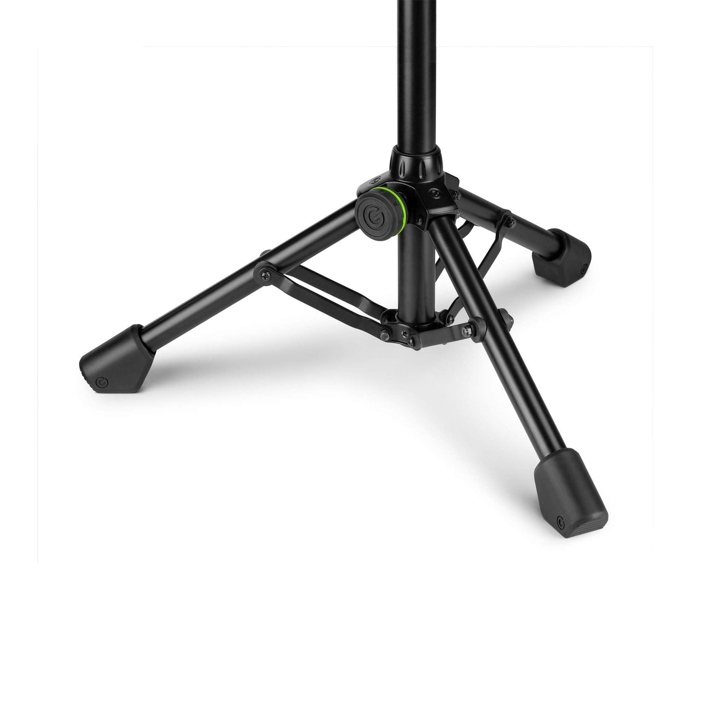 Gravity Music Stool FD SEAT 1 Foldable Round Stool Height Adjustable for Musicians Portable, Black
