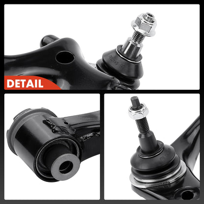 A-Premium Set of 4, Front Upper & Lower Control Arm Kit, with Ball Joint & Bushing, Compatible with Ford F-150 2015-2020, Expedition 2018-2022 & Lincoln Navigator 2018-2022