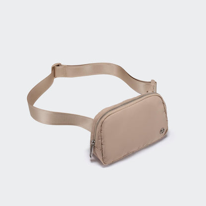 Pander Cross Body Fanny Pack for Women, Fashion Waist Packs, Crossbody Bags, Belt Bag with Adjustable Strap (Black)