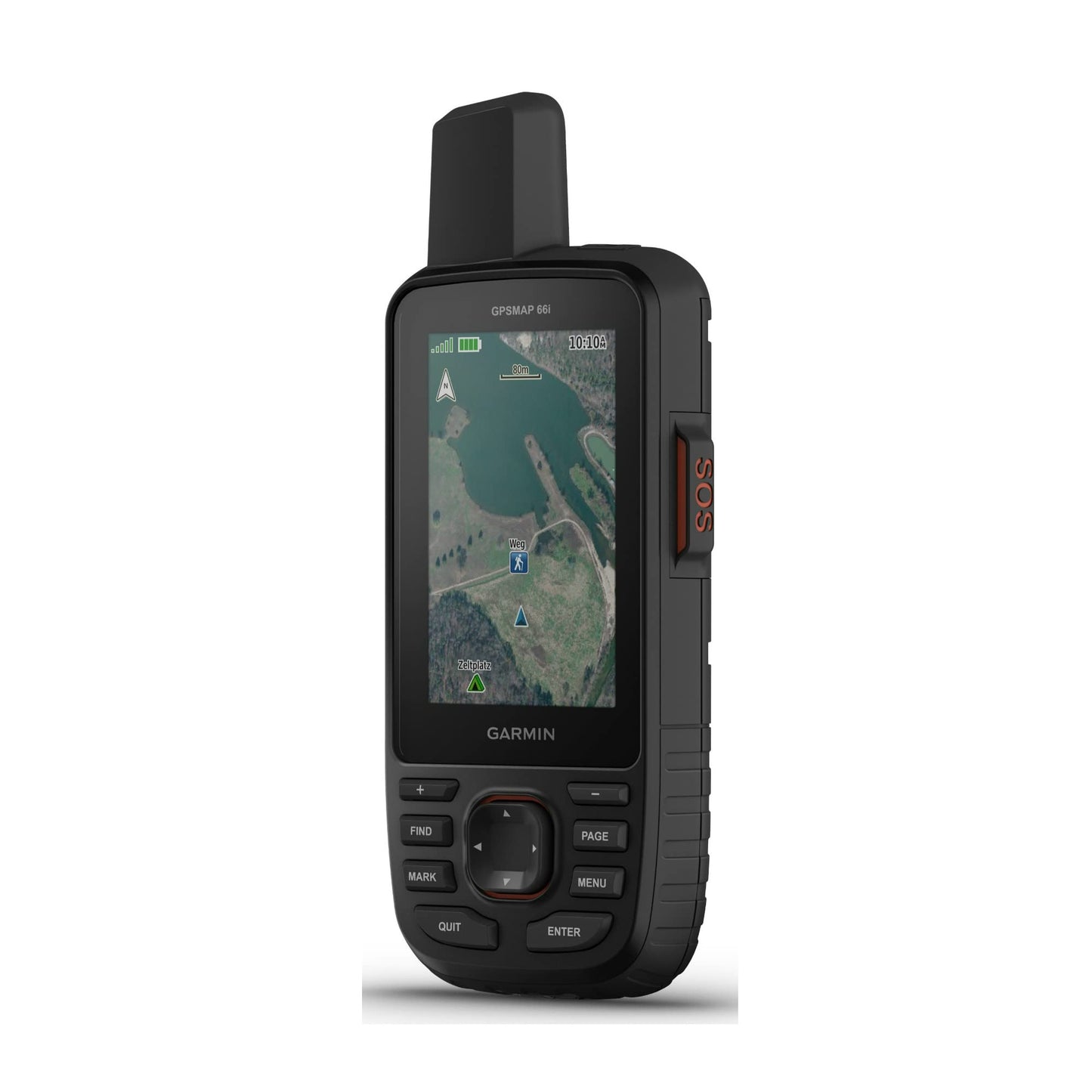 Garmin GPSMAP 66i, GPS Handheld and Satellite Communicator, Featuring TopoActive Mapping and inReach Technology