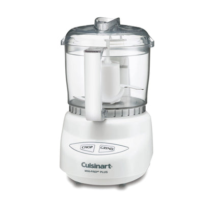 Cuisinart Mini-Prep Plus Food Processor, 24-Ounce Mini Food Processor to Chop Herbs, Vegetables, and Hard Cheese, 24-Ounce Work Bowl, Reversible Stainless Steel Blade, DLC-2ABC, Brushed Chrome