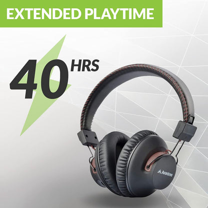 Avantree DG59M - Clear Voice & Rich Background Sound, Low Latency Bluetooth Headphones with USB Adapter for PS5 & PS4, Wireless Headset with Mic for PC Work & Gaming, 40hrs Playtime