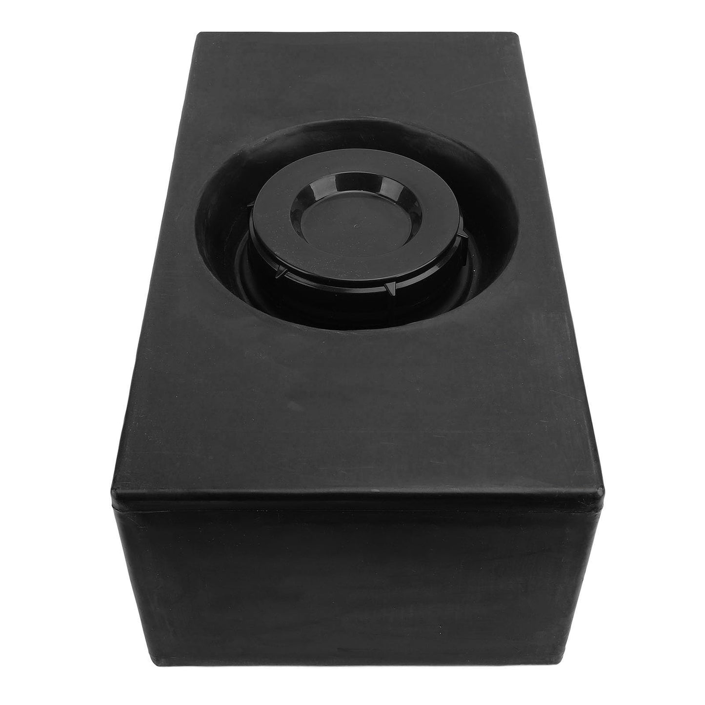 8 Gallon Black RV Water Storage Tank, Leak Proof, Rupture wear Tank for Trailer Boat Yacht, LLDPE Material, 530x300x210mm