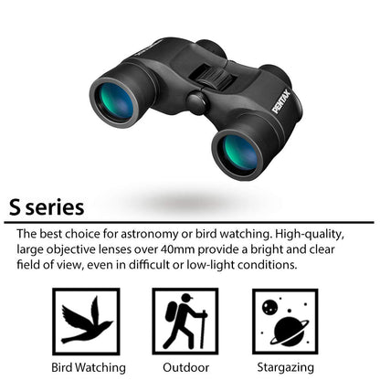 Pentax SP 8x40 Binoculars (Black)