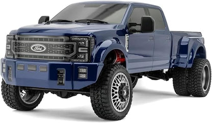 Helidirect CEN Racing 1/10 RC Crawler - F-450 SD KG1 Wheel Edition 4WD RTR Truck All-Terrain Water-Proof Axial SCX10 for RC Hobbyists Blue Galaxy