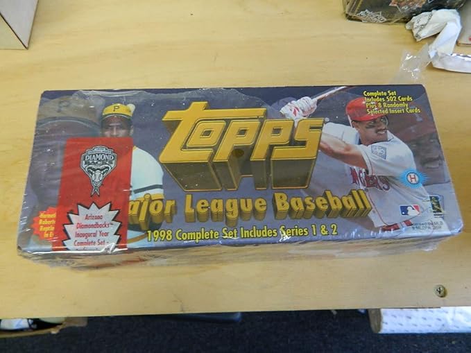 1998 Topps Baseball Card Set Set - MLB Cards