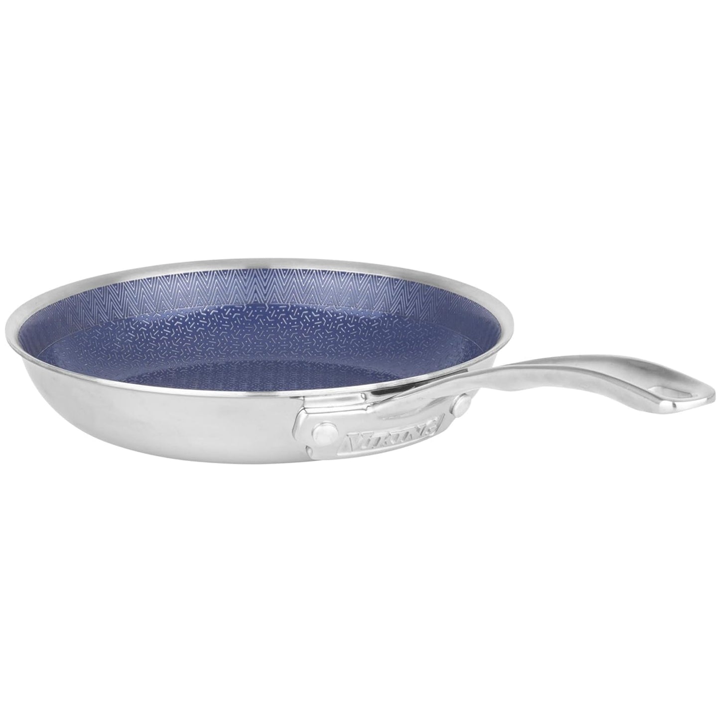 Viking Hybrid Plus 8-Inch Ceramic Nonstick Frying Pan - PFAS-Free, Metal Utensil Safe, Oven Safe to 500°F