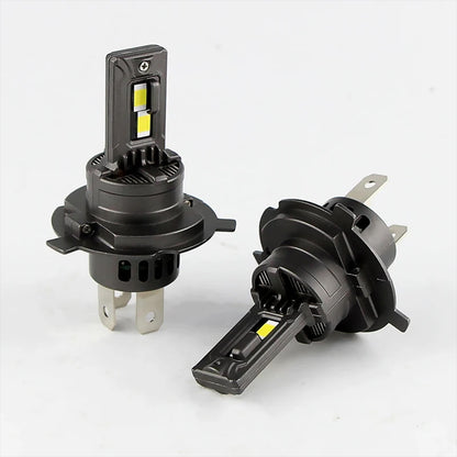 Fit for Can-Am Ryker/Ryker Rally Edition,H4/9003/HB2 Headlight Bulbs,IP68 800% Brightness 12000LM 6500K White, Plug and Play,1:1 Size,Fit for Motorcycle Vehicle ATV,Pack of 2