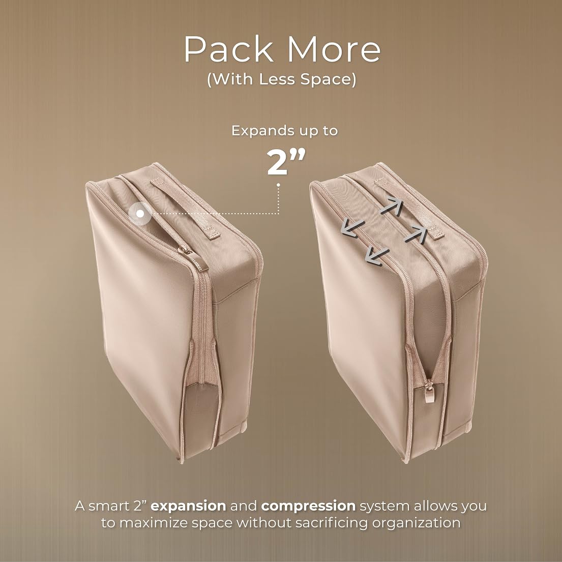 Briggs & Riley Travel Essentials Carry-On Compression Packing Cube Set