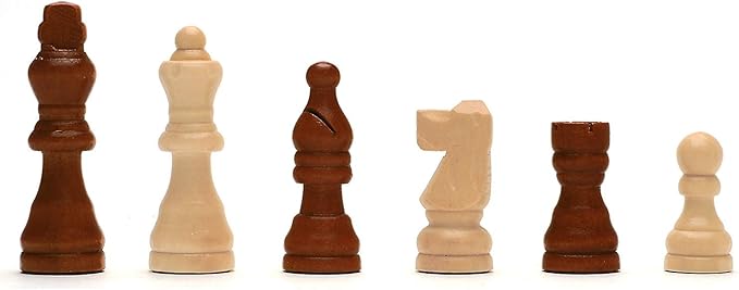 Classic Chess Set - Walnut Wood Board 12 in