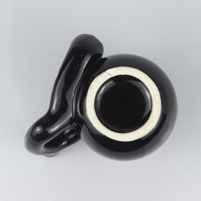 ISTOOLL Coffee Mug, Novelties Ceramic Cup Father's Day Gift, Black