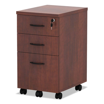 Alera ALE Valencia Mobile B/B/F Pedestal File, 15 7/8 x 20 1/2 x 28 3/8, Med Cherry