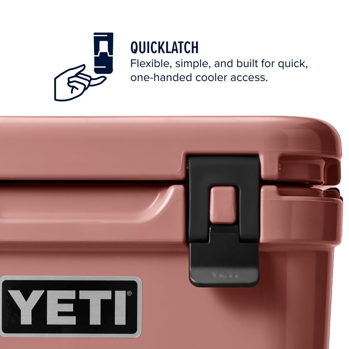 YETI Roadie 24 Cooler, Sandstone Pink
