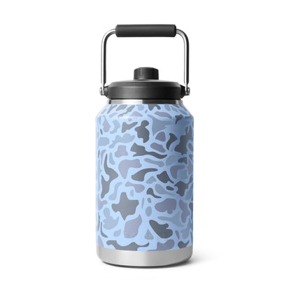 YETI Rambler Gallon Jug 2.0, Vacuum Insulated, Leakproof, Stainless Steel with MagCap, Blue Camo