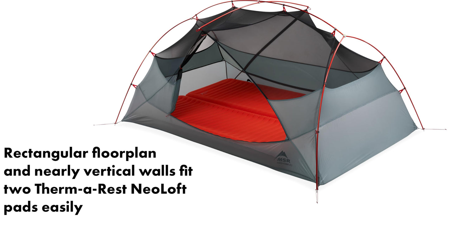 MSR Hubba Hubba LT 2-Person Lightweight Backpacking Tent