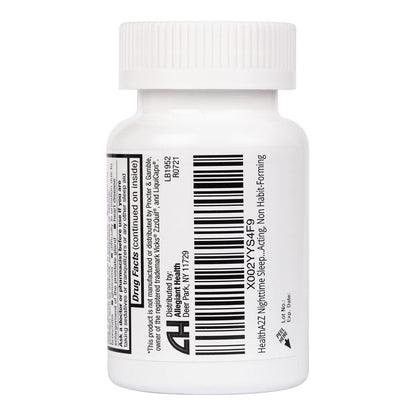 HealthA2Z Sleep Aid, Diphenhydramine HCl 25mg Softgels, Supports Deeper, Restful Sleeping, Non Habit-Forming (96 Softgels)