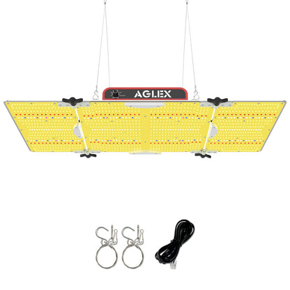AGLEX K4000 LED Grow Light, Grow Light with Daisy Chain & Dimmable, Full Spectrum Plant Grow Lights for Hydroponic Indoor Plants Seeding Veg Flower Growing Lamps 5X6 FT Grow Tent