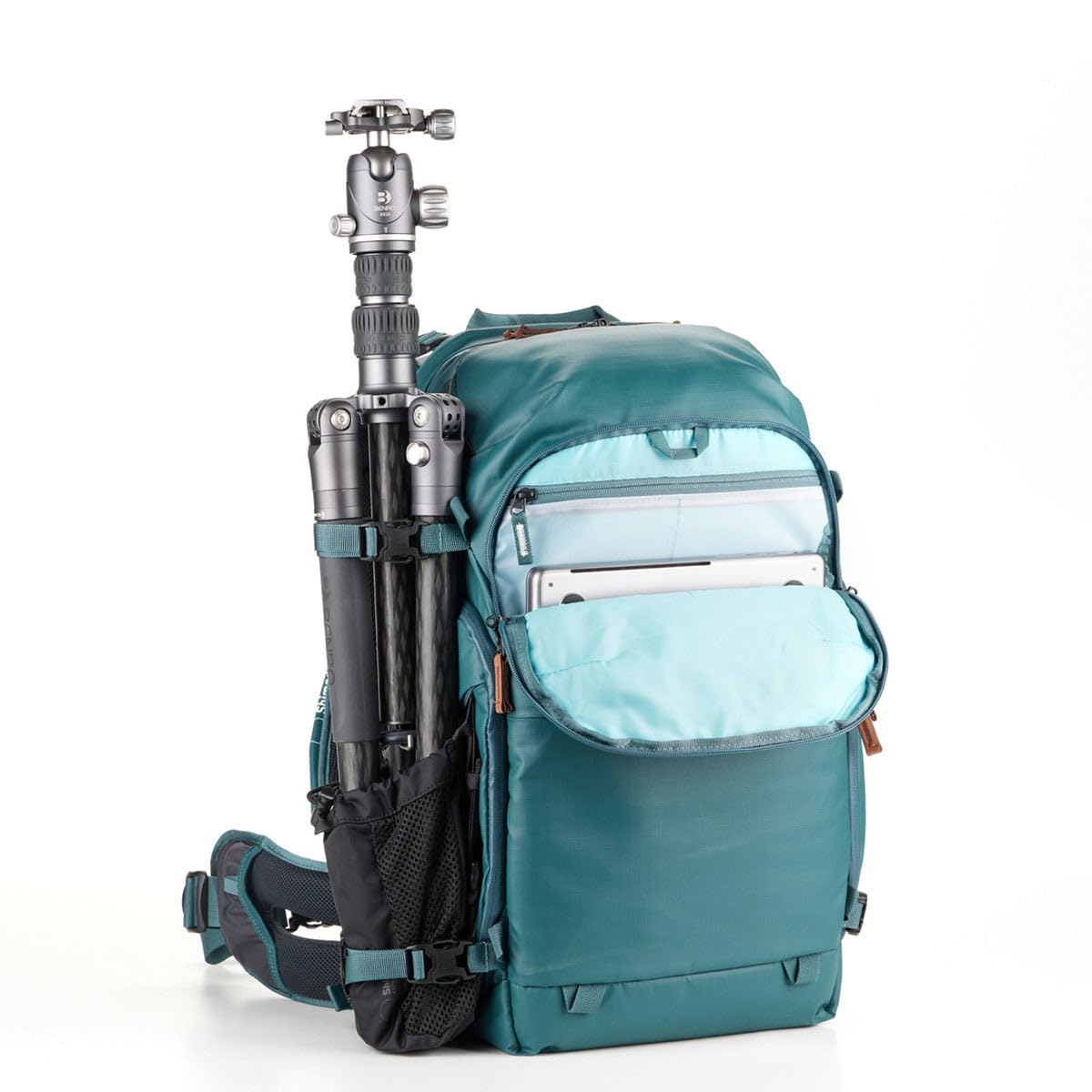 Shimoda Explore v2 25 Women's Starter Kit, Outdoor Photography Adventure Backpack with Small Mirrorless Core Unit, Fits Mirrorless and DSLR Cameras, 14-inch Laptop Sleeve, Rain Cover Included, Teal