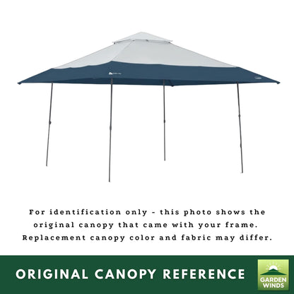 Garden Winds Reinforced Replacement Canopy Top Cover Compatible with The 30822, WMT-1414118B Ozark Trail 14’ X 14’ Pop Up - Classic Sand, Riplock 350