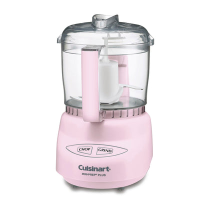 Cuisinart Mini-Prep Plus Food Processor, 24-Ounce Mini Food Processor to Chop Herbs, Vegetables, and Hard Cheese, 24-Ounce Work Bowl, Reversible Stainless Steel Blade, DLC-2ABC, Brushed Chrome