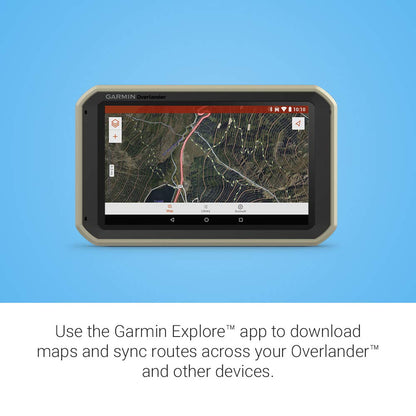 Garmin Overlander, Rugged Multipurpose Navigator for Off-Grid Guidance