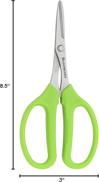 Messermeister 6-Inch Culinary Scissors - All-Purpose Kitchen Scissors with Slip-Resistant Handles