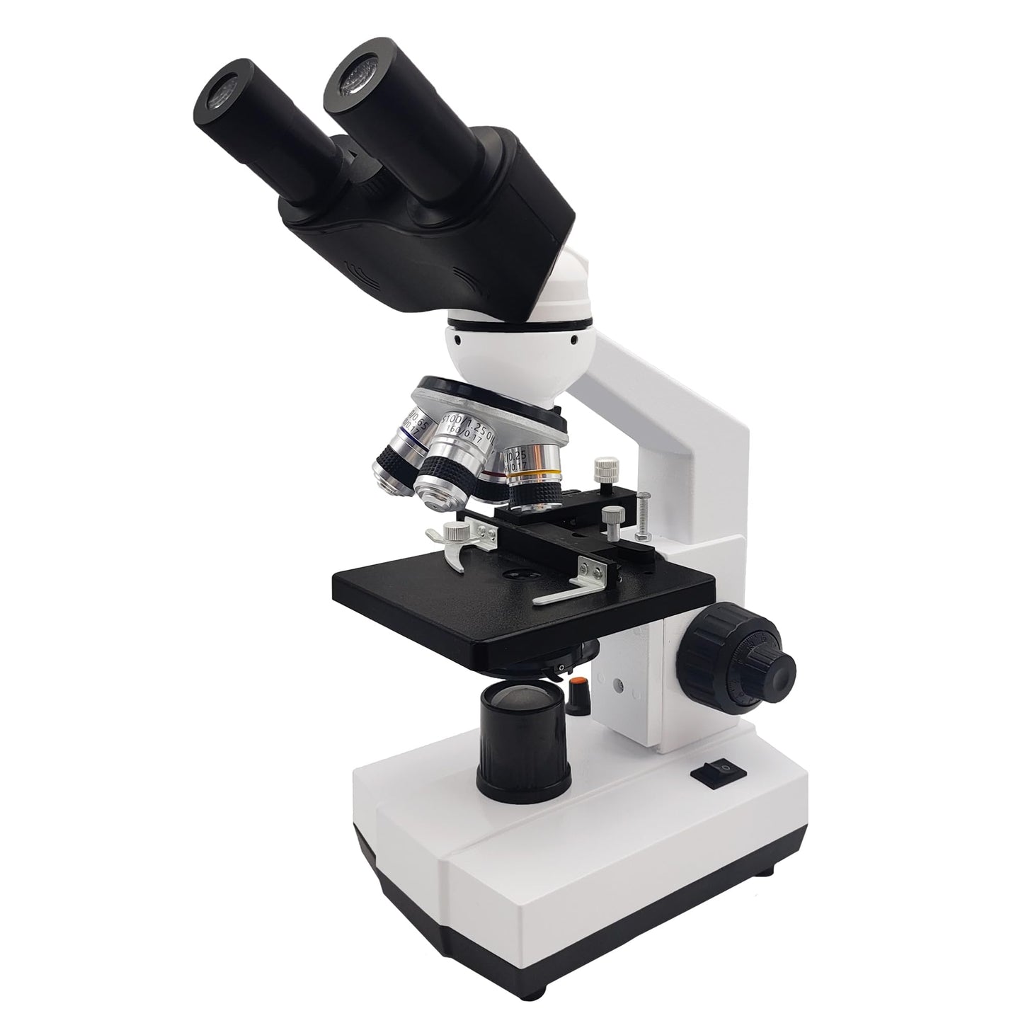 sino optical Adult Student Compound Binocular Microscope - 40X-5000X High-Magnification Large-Field Professional Biological Microscope, Suitable for Schools, Laboratories, and Home Education