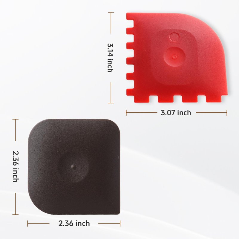 Pan Scraper，5 Pcs Pot Scraper Plastic，Pot Scraper Non Scratch for Cast Iron and Grill Scraper Tool kitchen Set Pot and Pan Cleaning