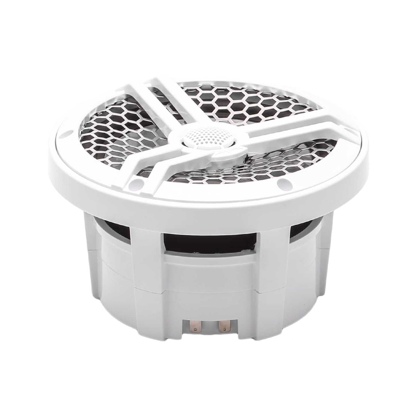 Skar Audio SK65M 6.5" 2-Way Marine Full Range 320 Watt Coaxial Speakers, Pair (White)